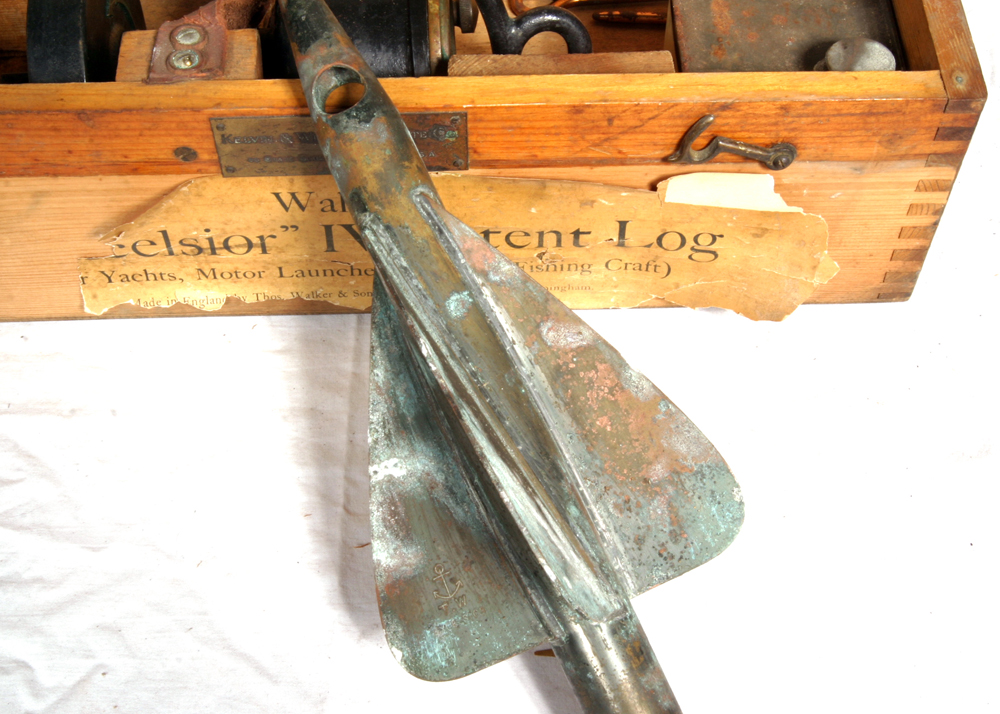 Vintage Walker's "Excelsior" IV Patent Log for Yachts and Motor Craft