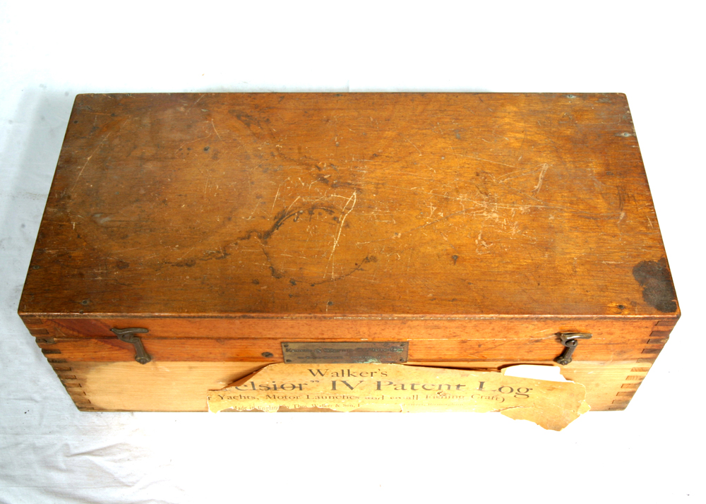 Vintage Walker's "Excelsior" IV Patent Log for Yachts and Motor Craft