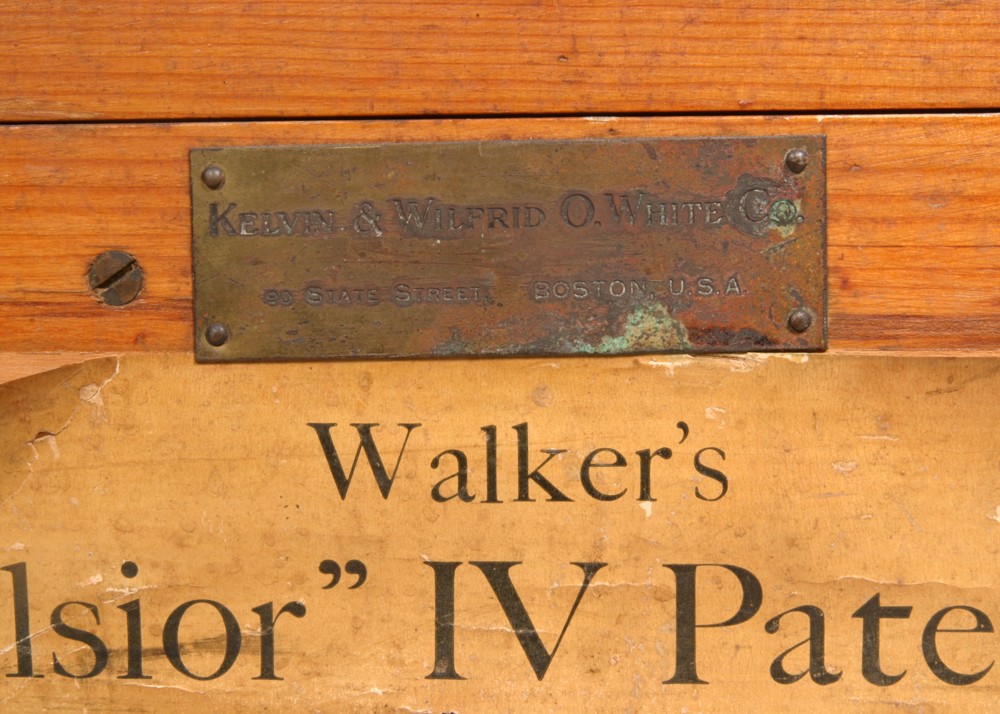 Vintage Walker's "Excelsior" IV Patent Log for Yachts and Motor Craft