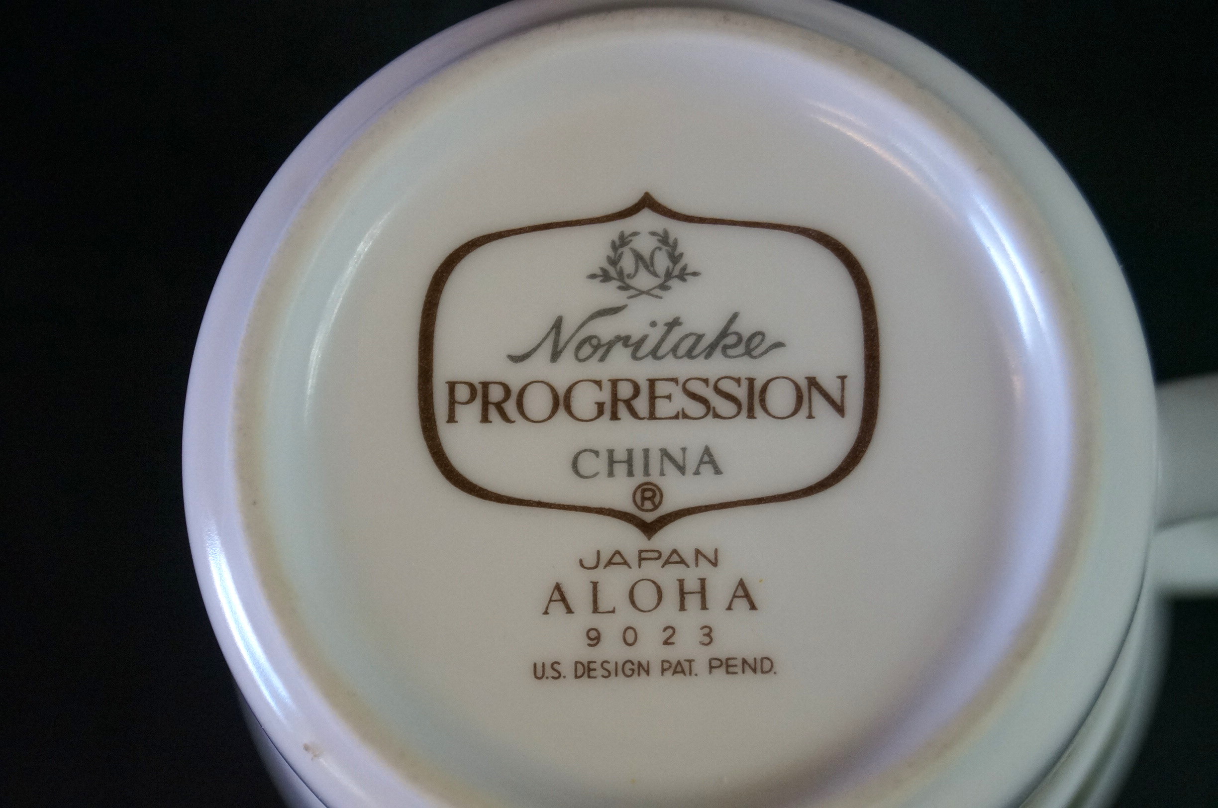 Circa 1970s Noritake Progression China in "Aloha" Pattern