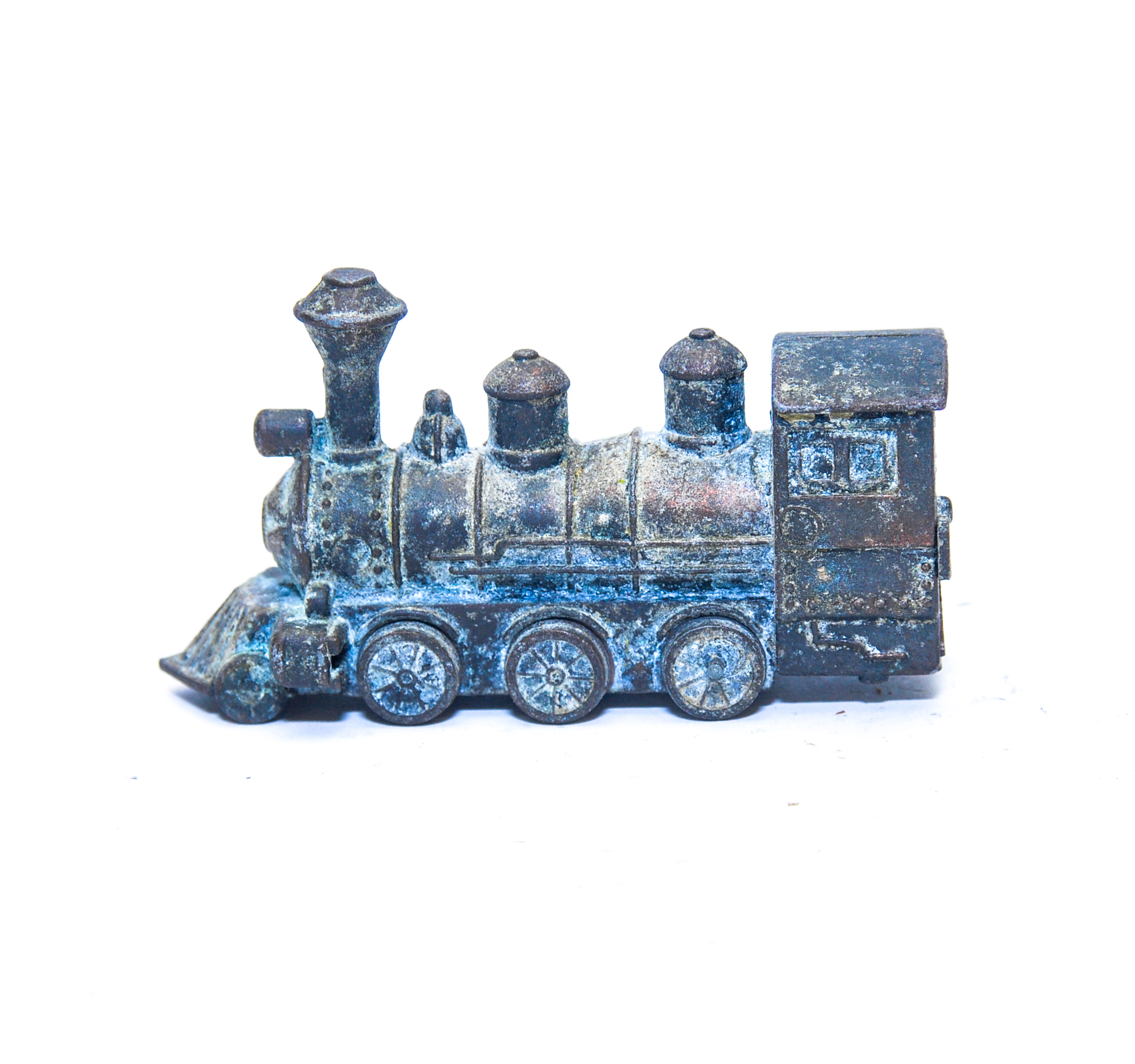 Vintage Miniature Metal Locomotive Pencil Sharpener