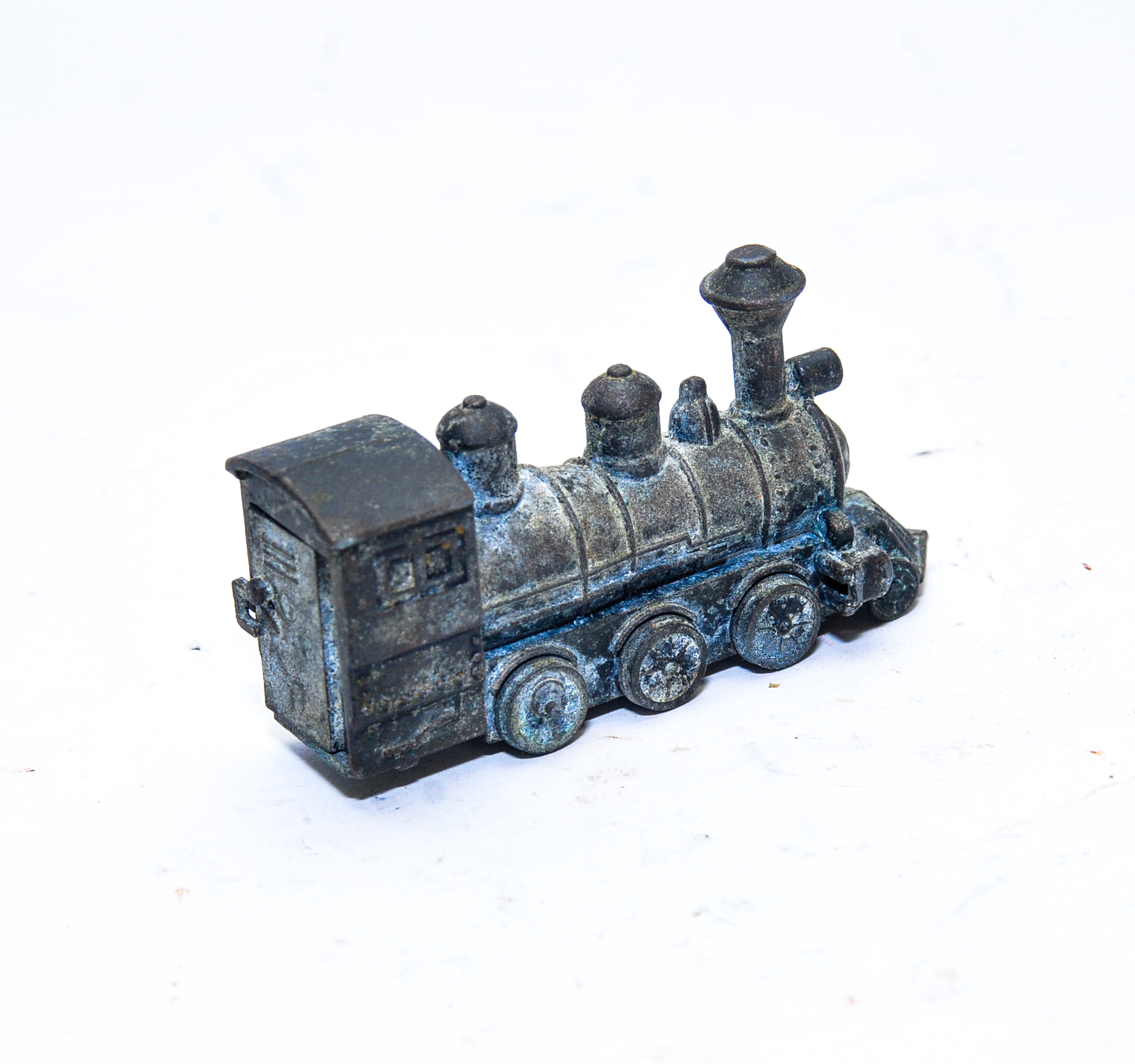 Vintage Miniature Metal Locomotive Pencil Sharpener