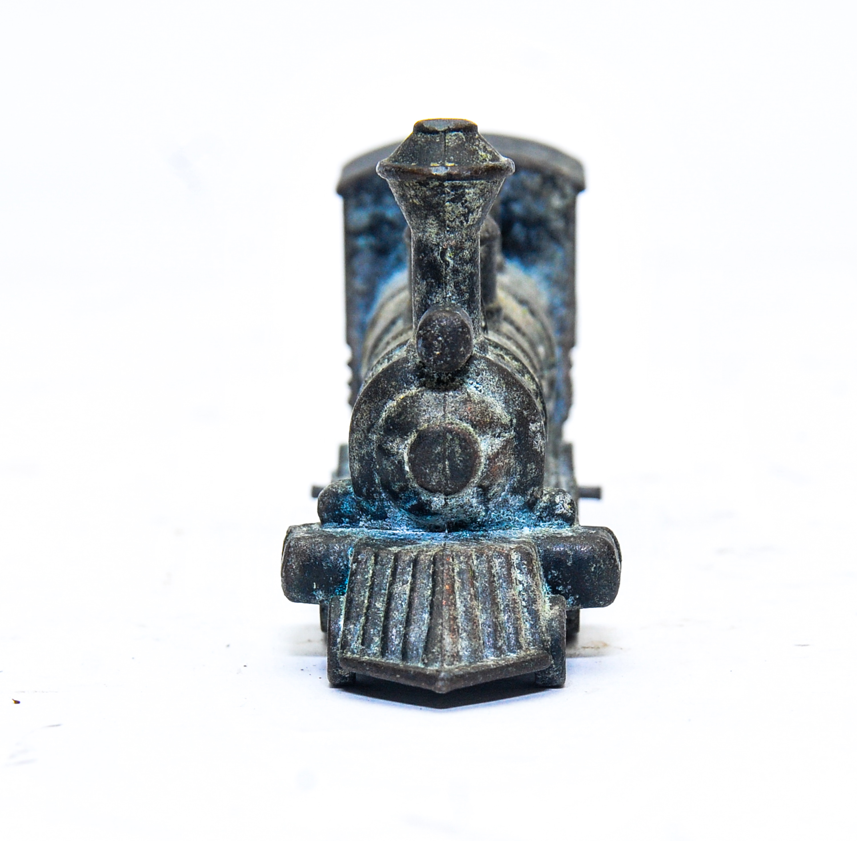 Vintage Miniature Metal Locomotive Pencil Sharpener