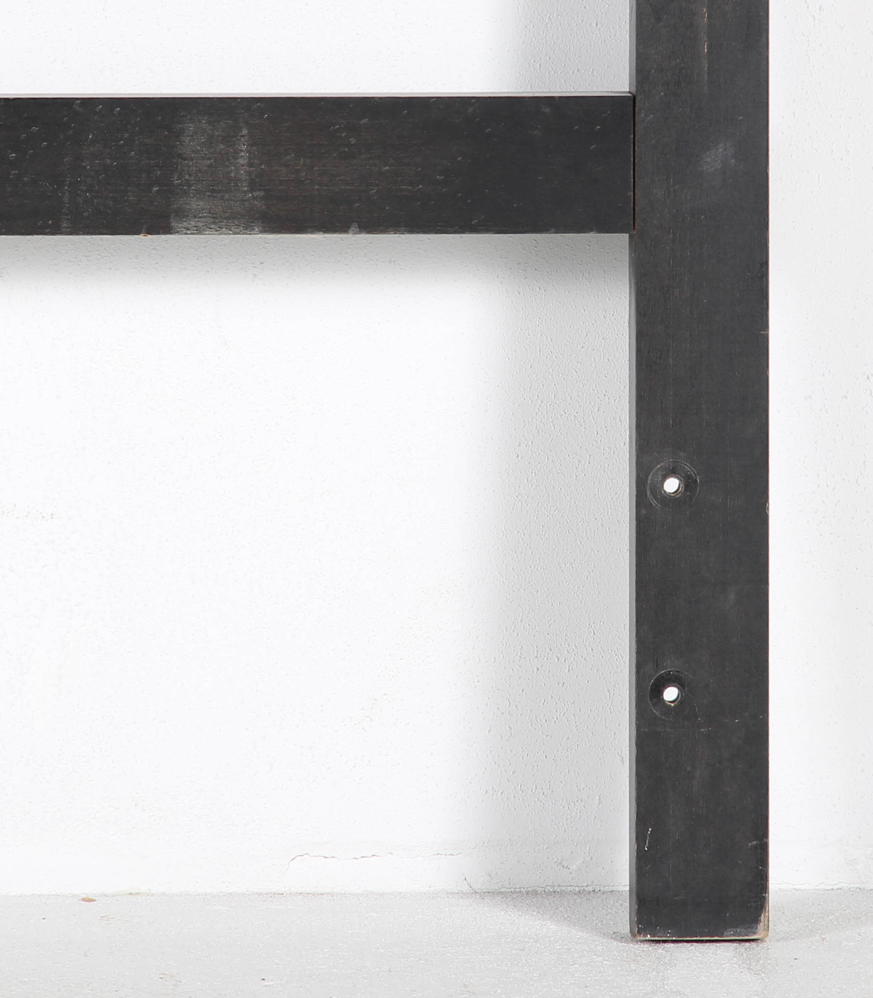 King Size Metal and Flame Mahogany Veneer Headboard