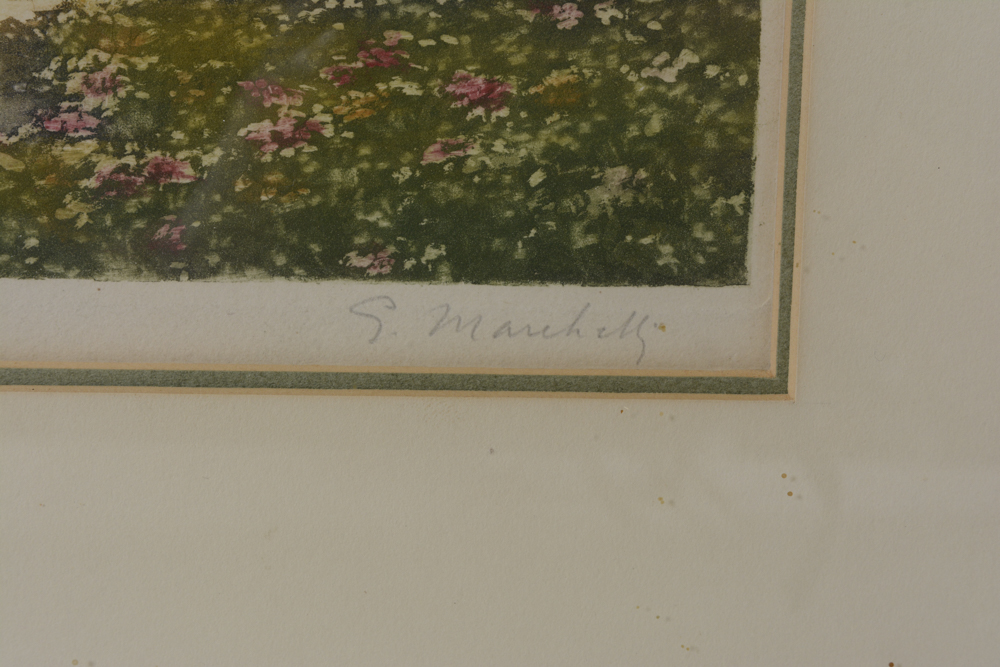 Pair of Town-Scape Prints