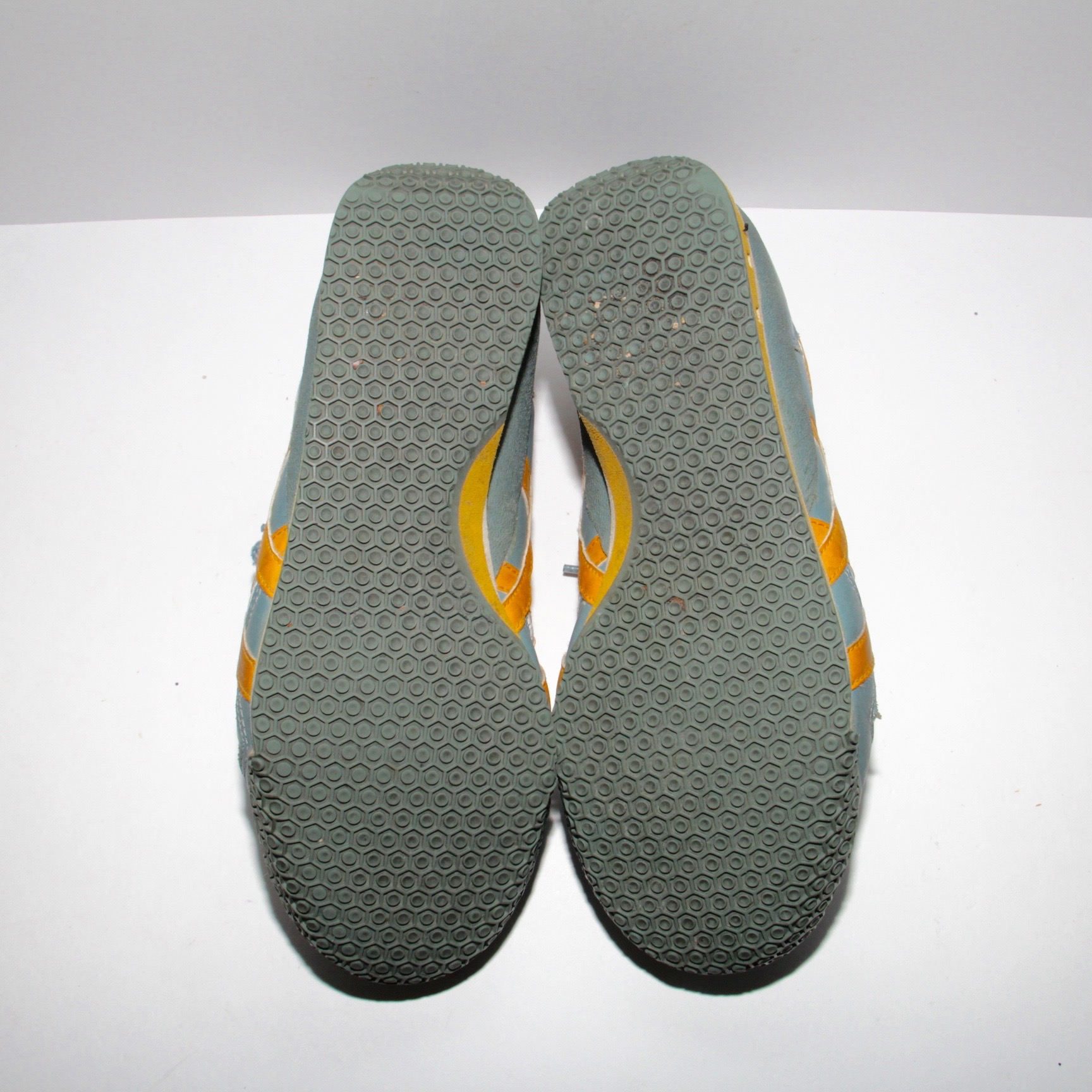 Asics Onitsuka Tiger Grey and Orange Shoes