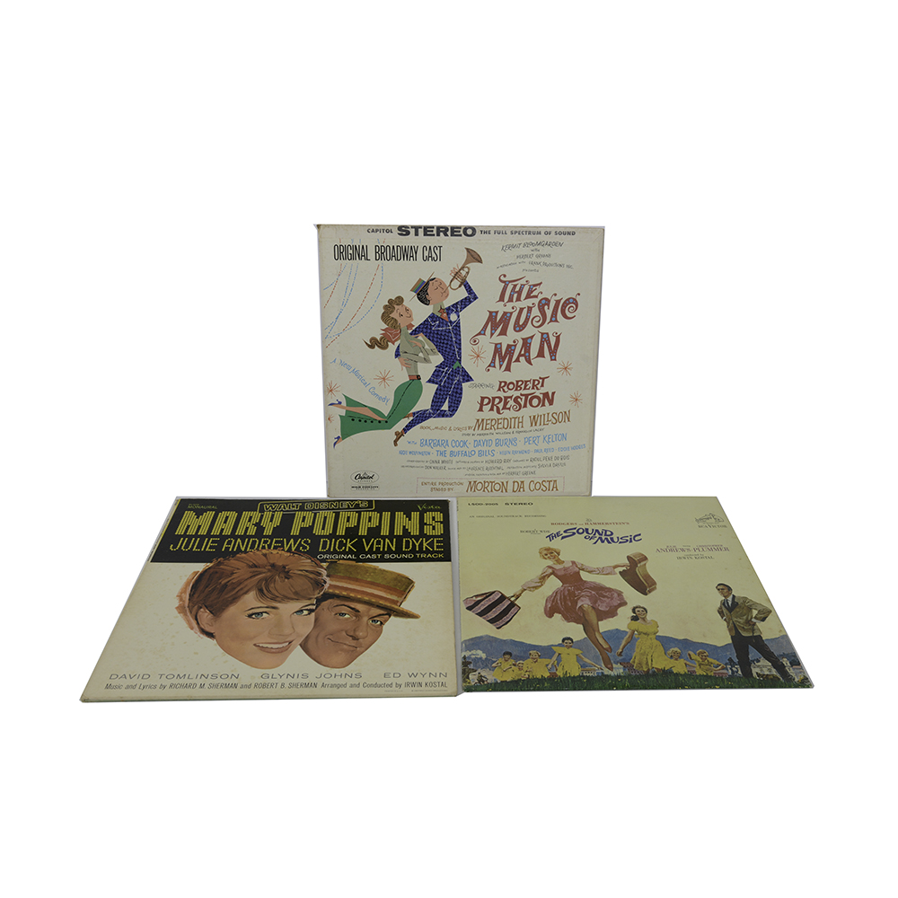 Vintage Movie Soundtrack Records