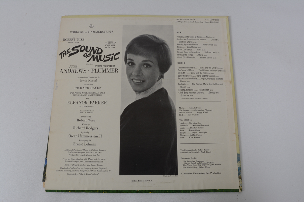Vintage Movie Soundtrack Records