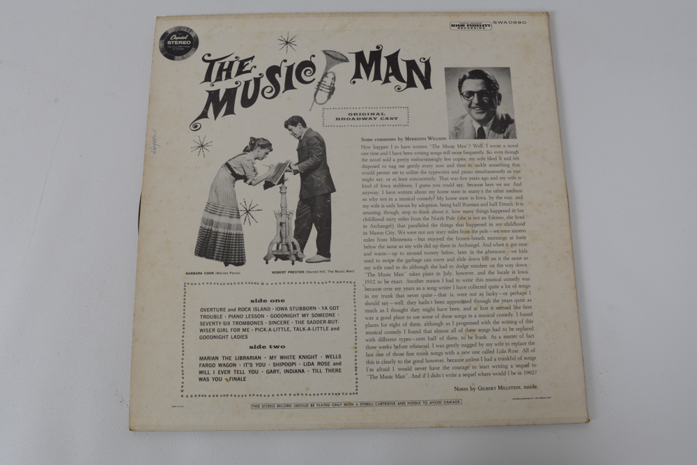 Vintage Movie Soundtrack Records