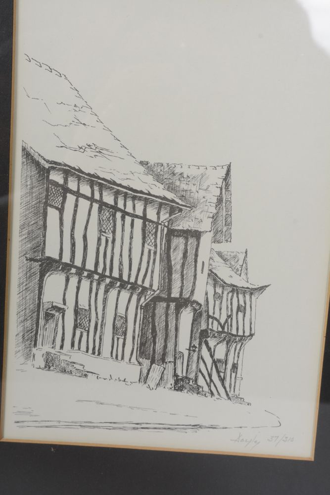 Pair of Country Sketches