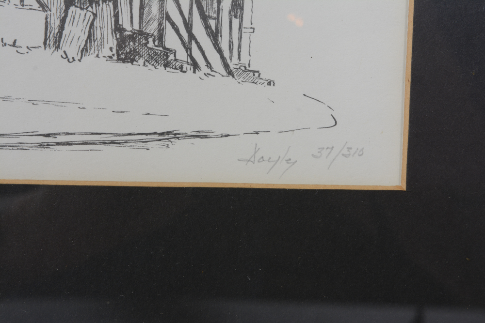 Pair of Country Sketches