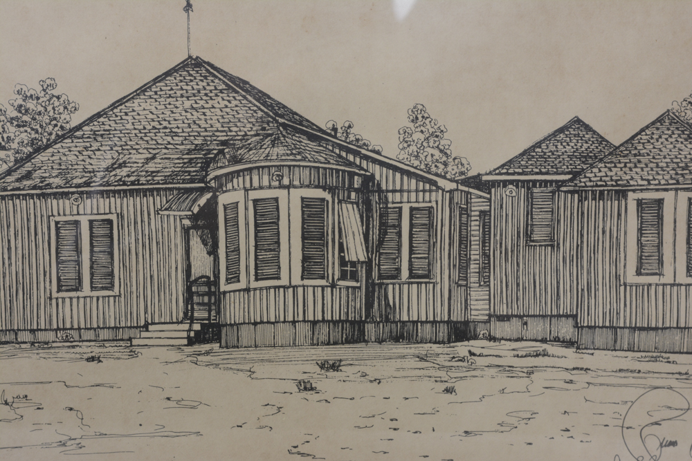 Pair of Country Sketches