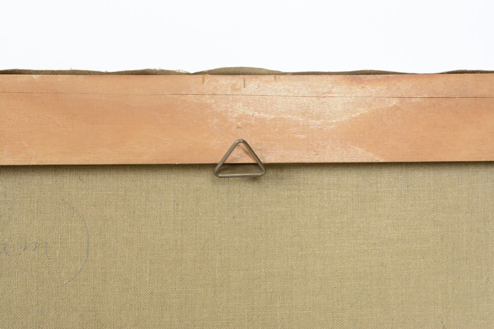 Acrylic on Canvas Floral Arrangement