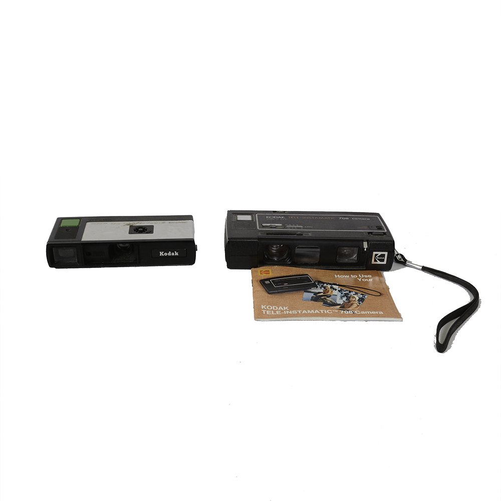 Pair of Vintage Kodak Pocket Instamatic Cameras