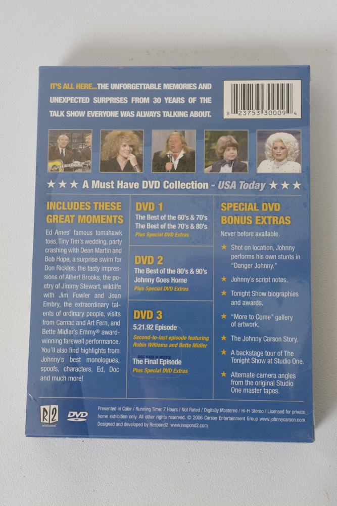 "The Tonight Show Starring Johnny Carson" DVD Collection