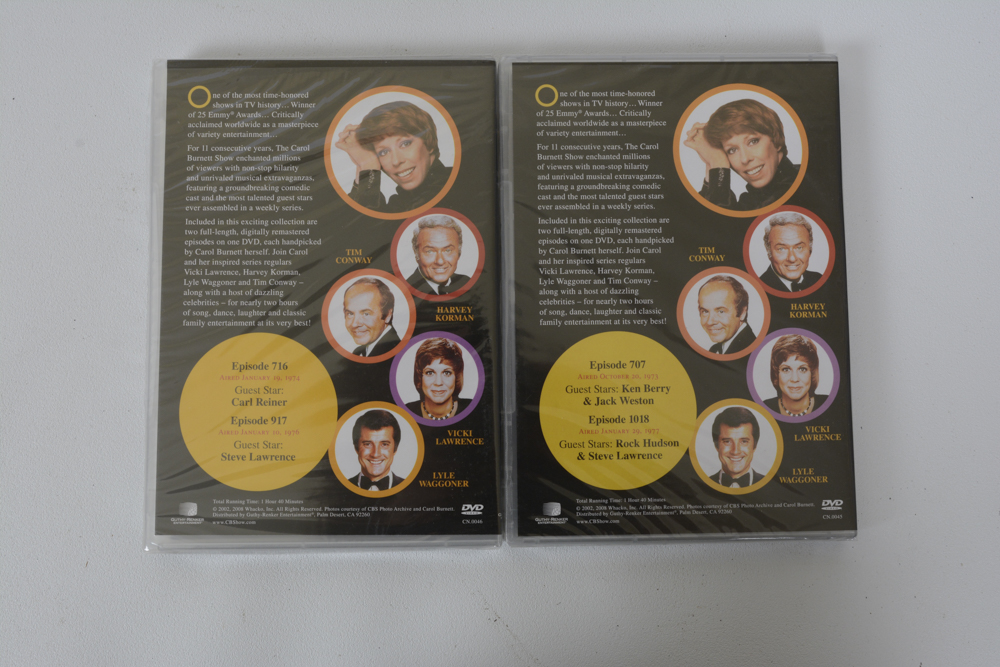 "The Carol Burnett Show" DVDs