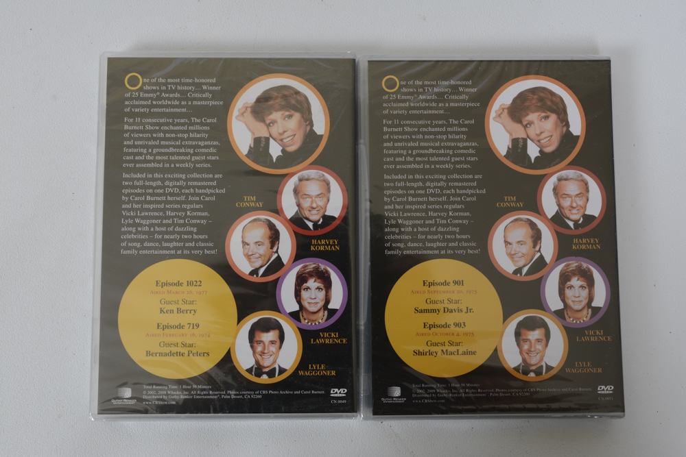 "The Carol Burnett Show" DVDs
