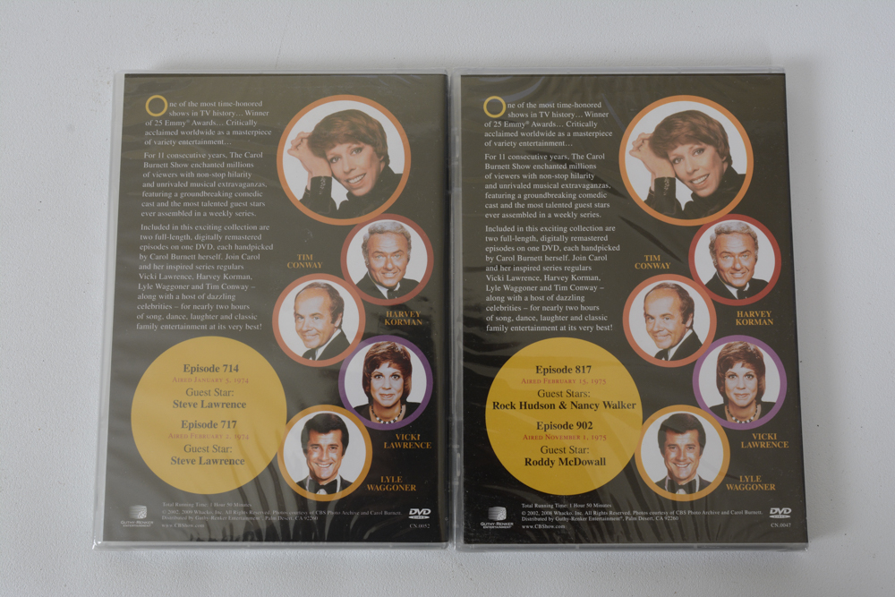 "The Carol Burnett Show" DVDs