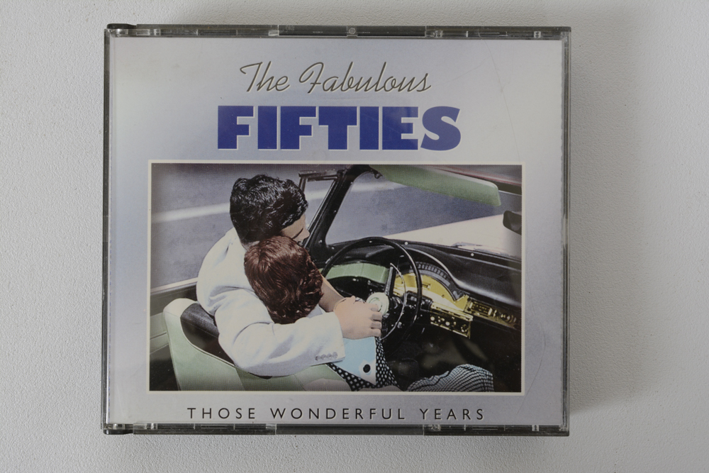 "The Fabulous Fifties" and "The Woodstock Collection" CDs