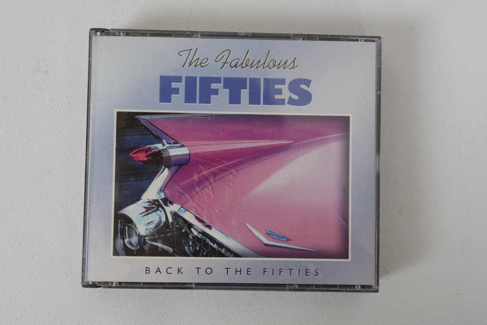 "The Fabulous Fifties" and "The Woodstock Collection" CDs