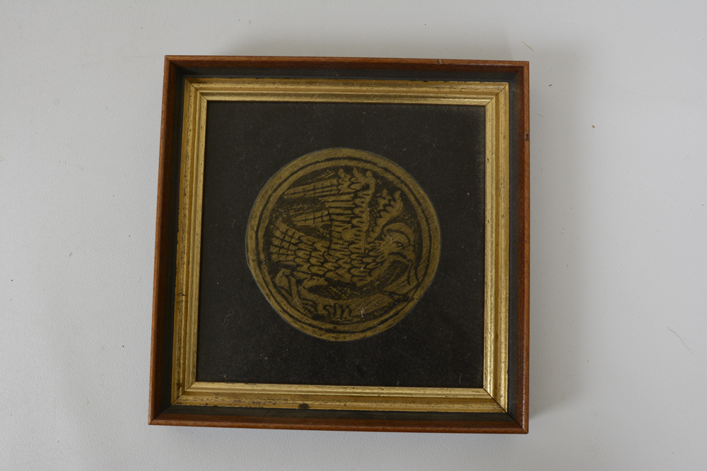 Collection of Framed, Etched Wall Decor