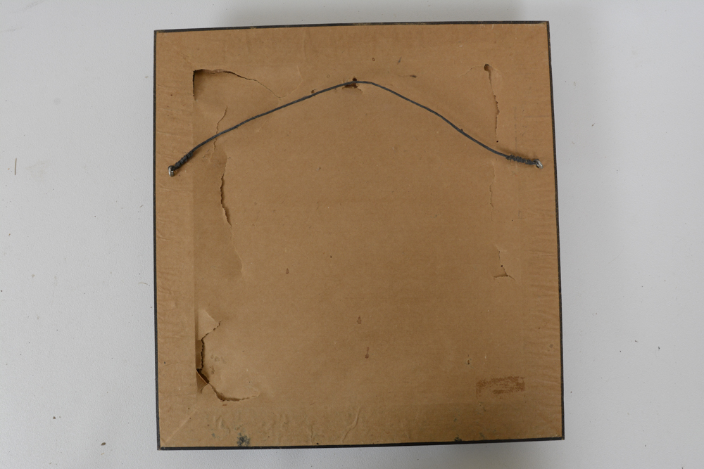 Collection of Framed, Etched Wall Decor