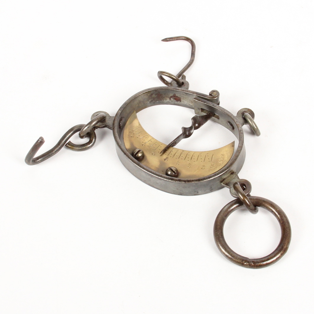 Antique Buffalo Hide Scale