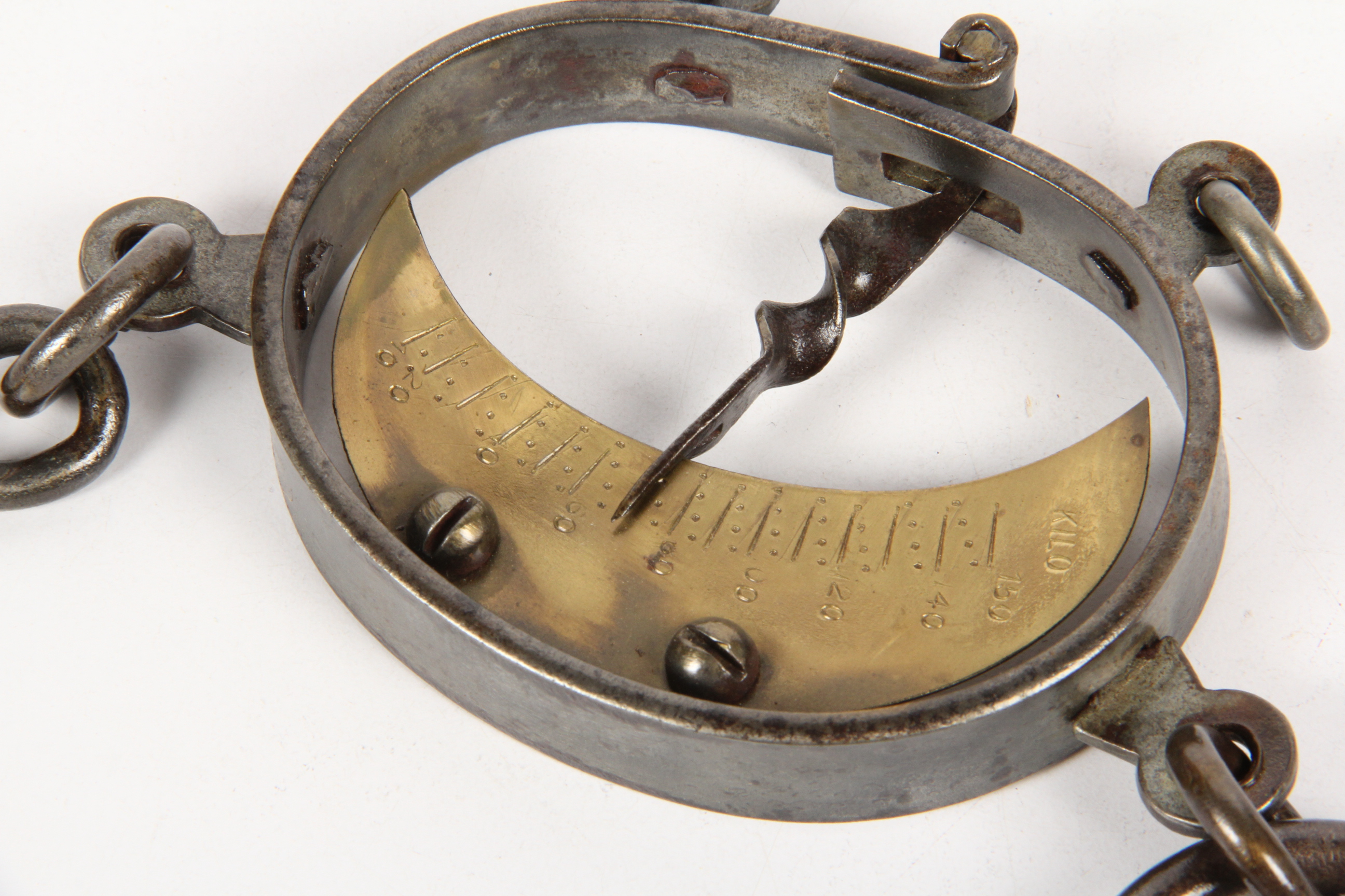 Antique Buffalo Hide Scale