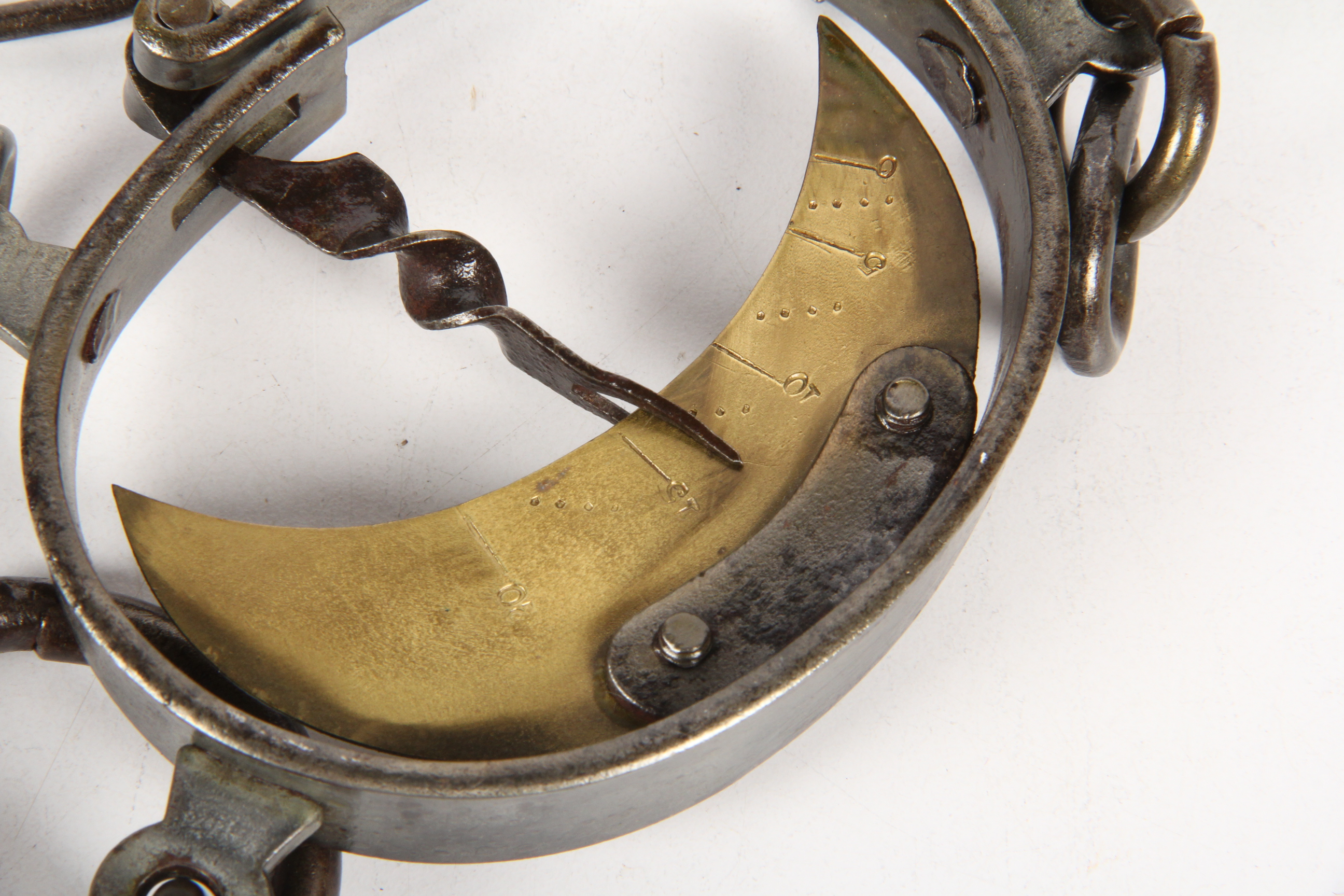 Antique Buffalo Hide Scale