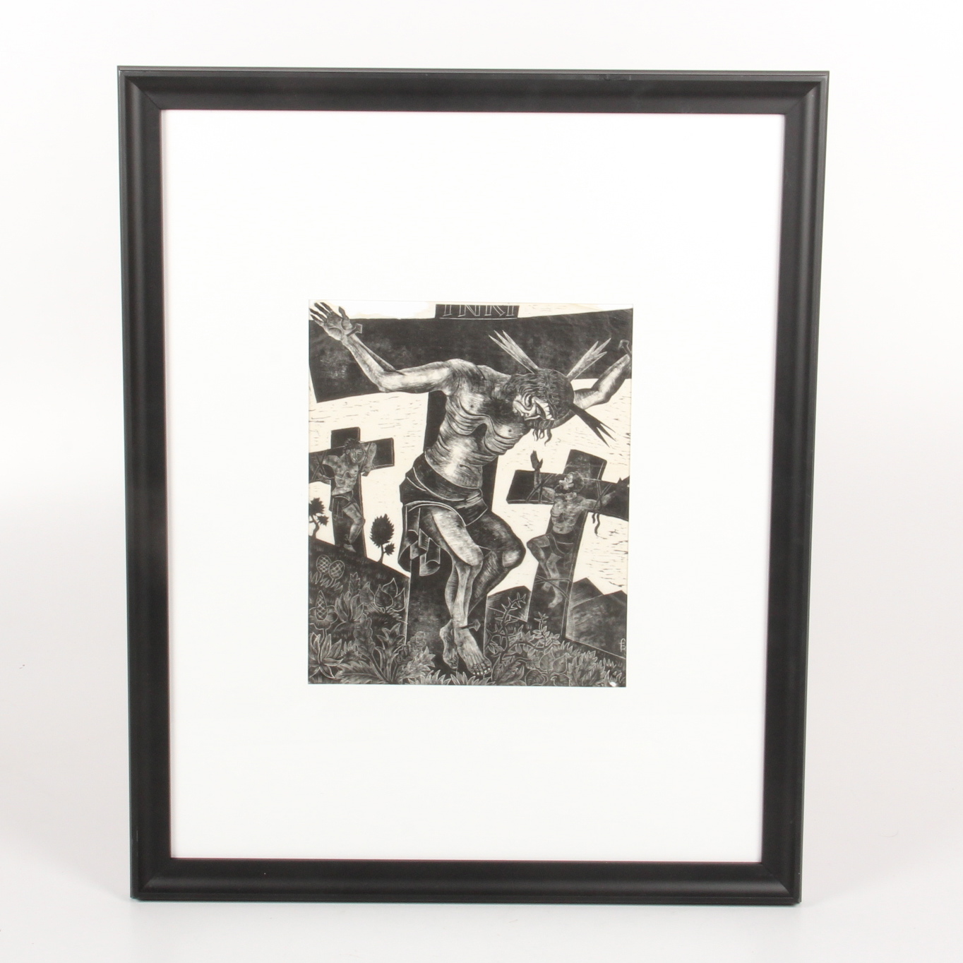 Fritz Richter Woodcut