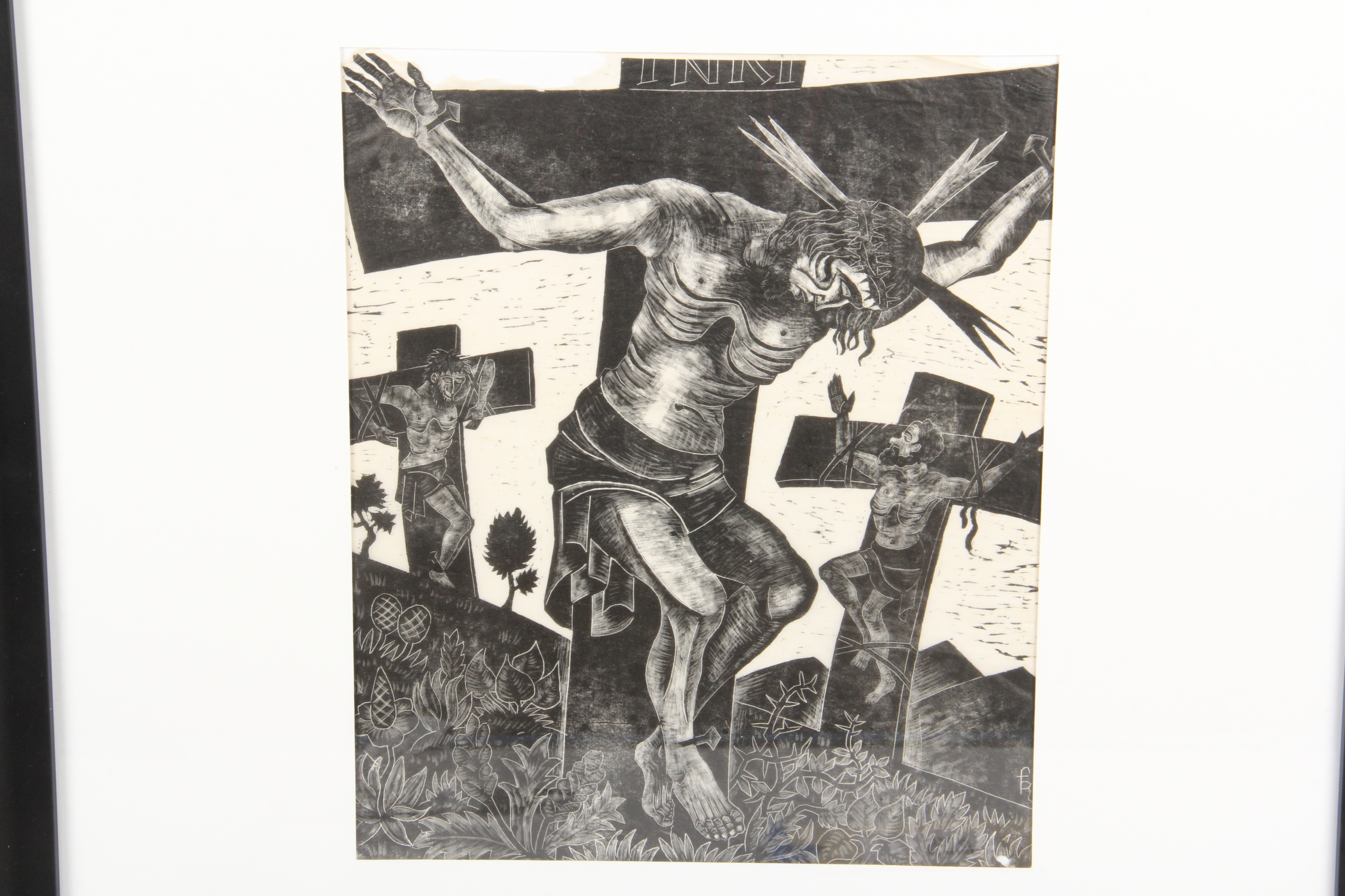 Fritz Richter Woodcut