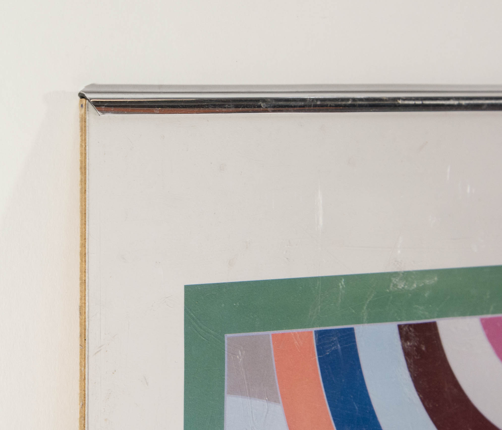 Frank Stella "Tahkt-I-Sulayman Variation II" Framed Poster