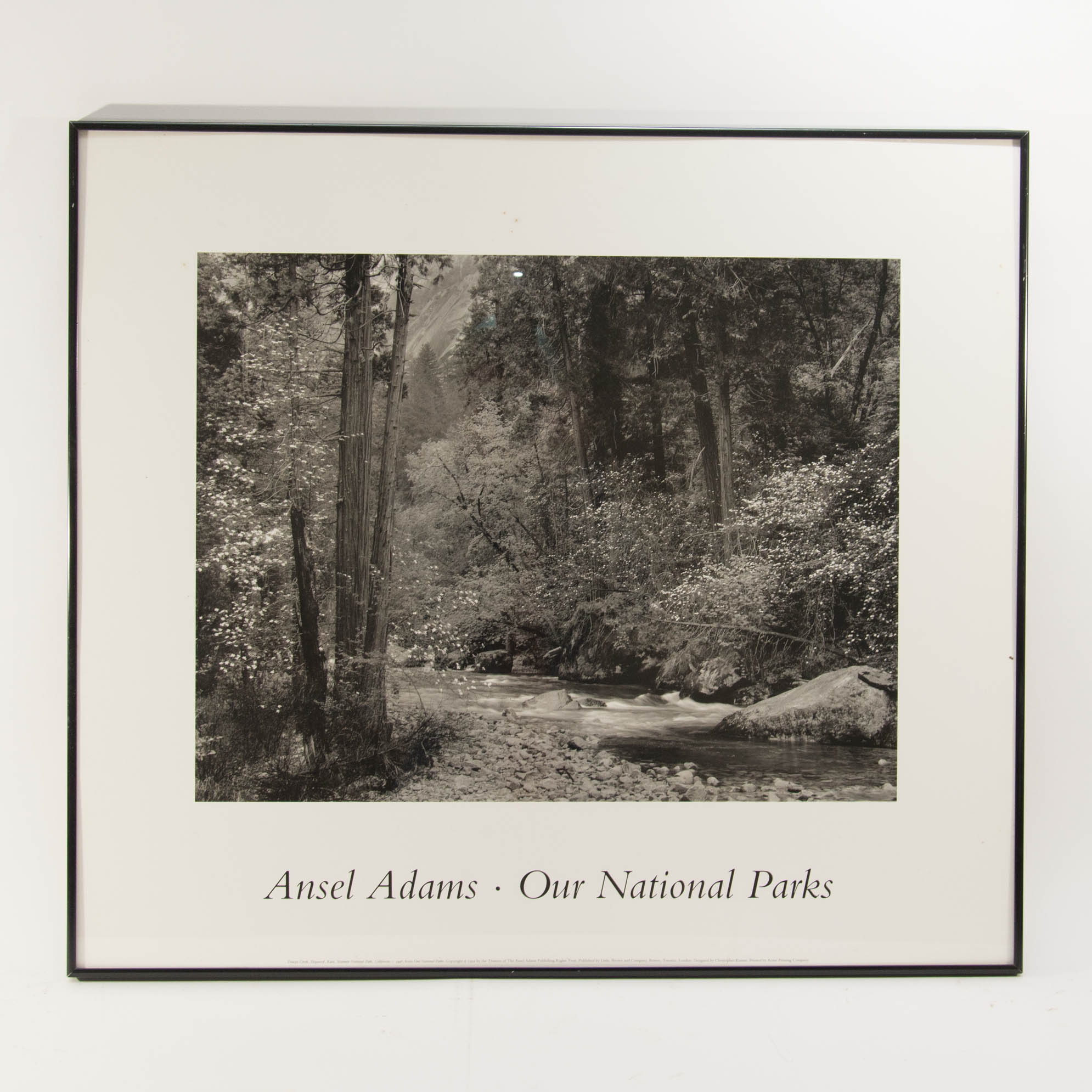 Trio of Framed Ansel Adams Prints