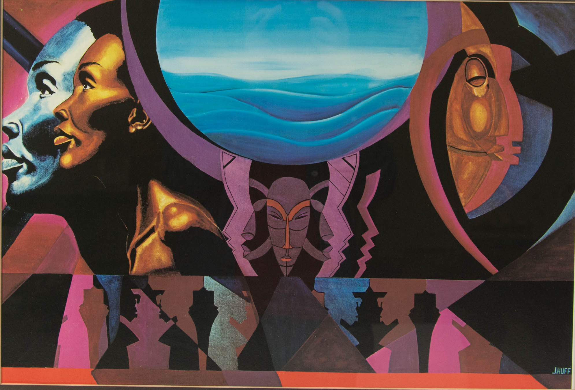 James Huff Framed Giclee Print