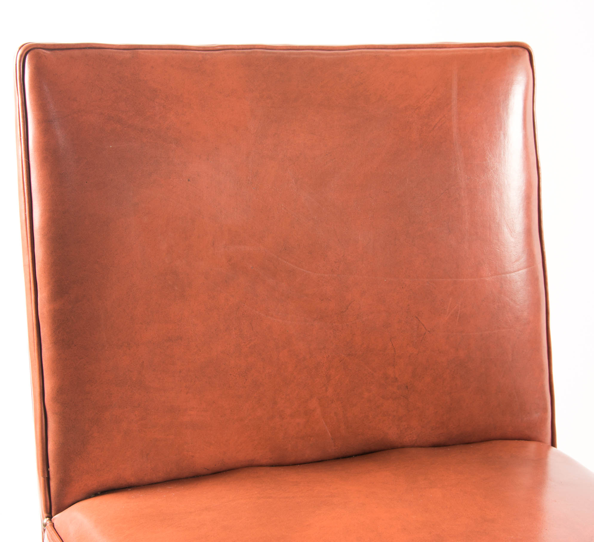 Pair of Mid Century Leather Chairs