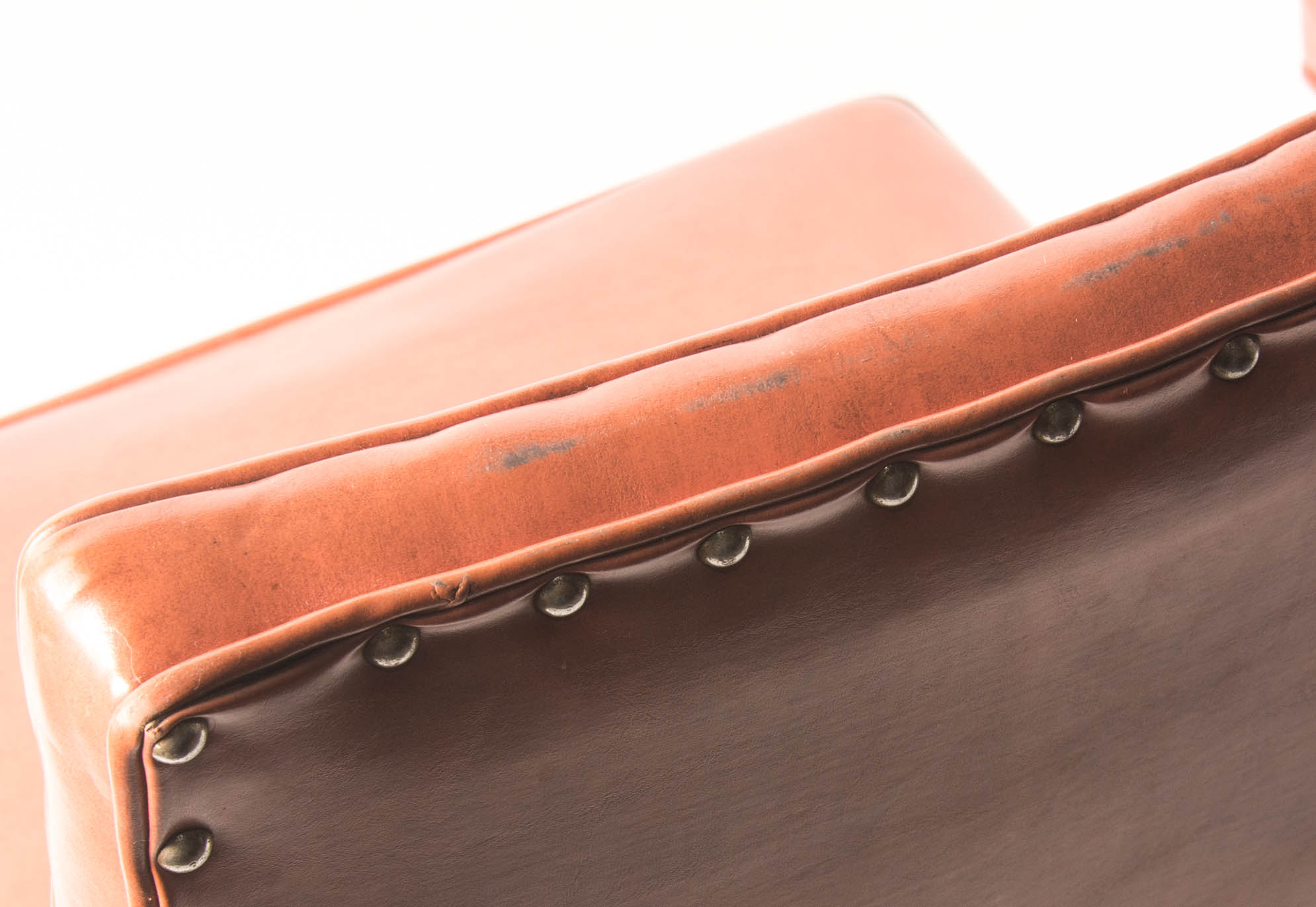 Pair of Mid Century Leather Chairs