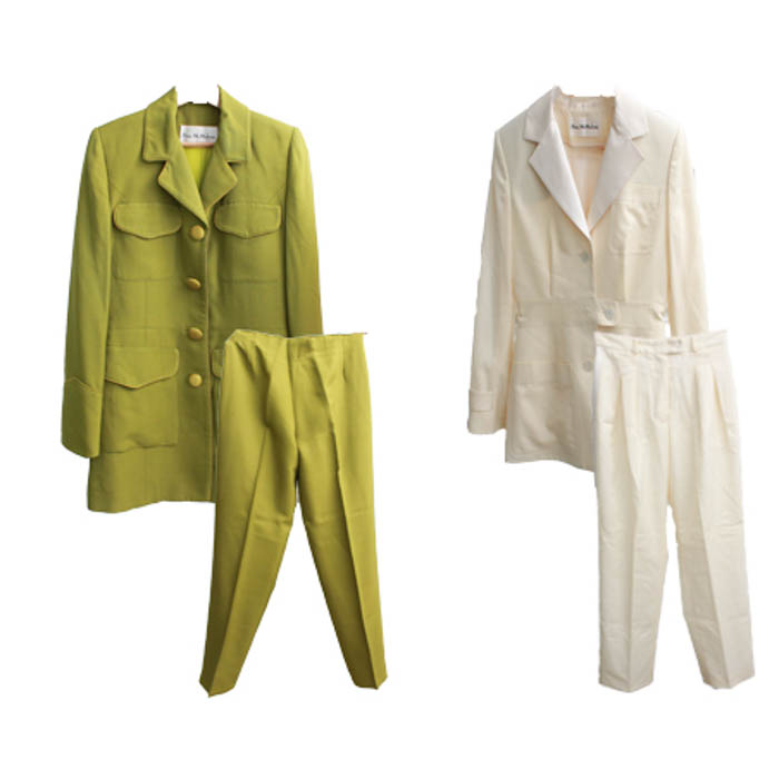 Pair of Pam McMahon Designer Suits