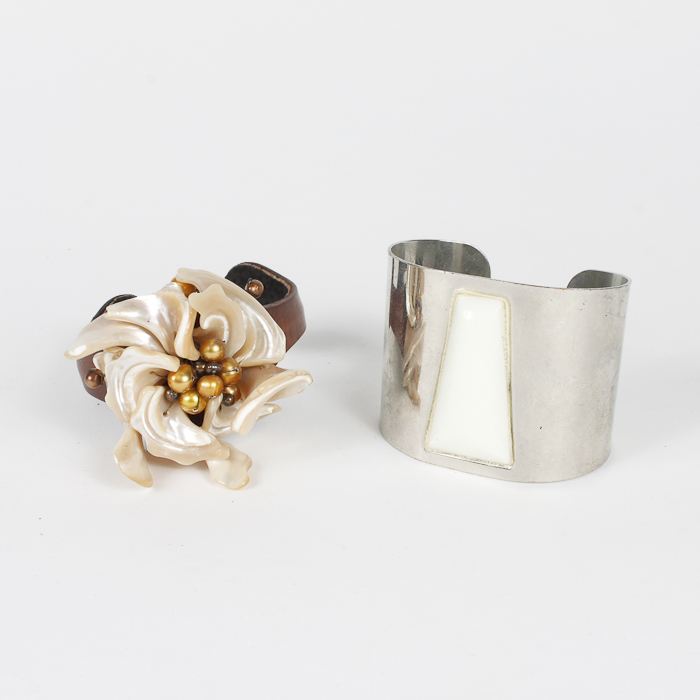 Pair of Bold Cuff Bracelets