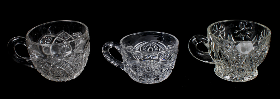 Assorted Vintage Glass Tableware