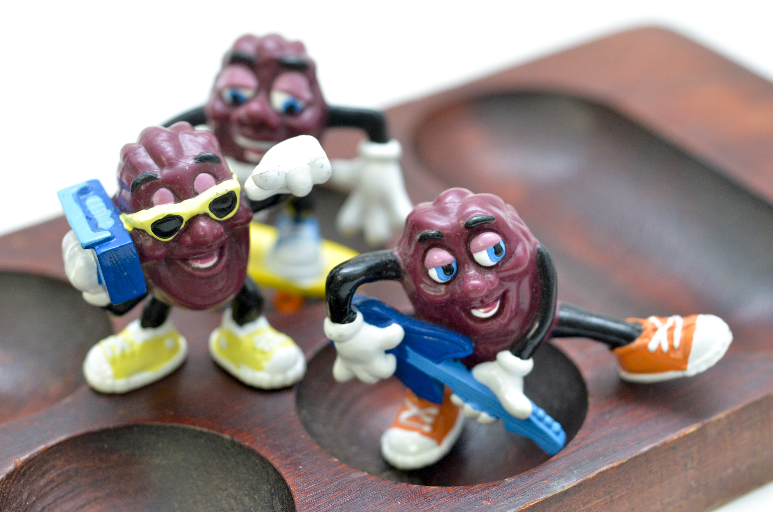Vintage Mancala Board and Collection of Toys