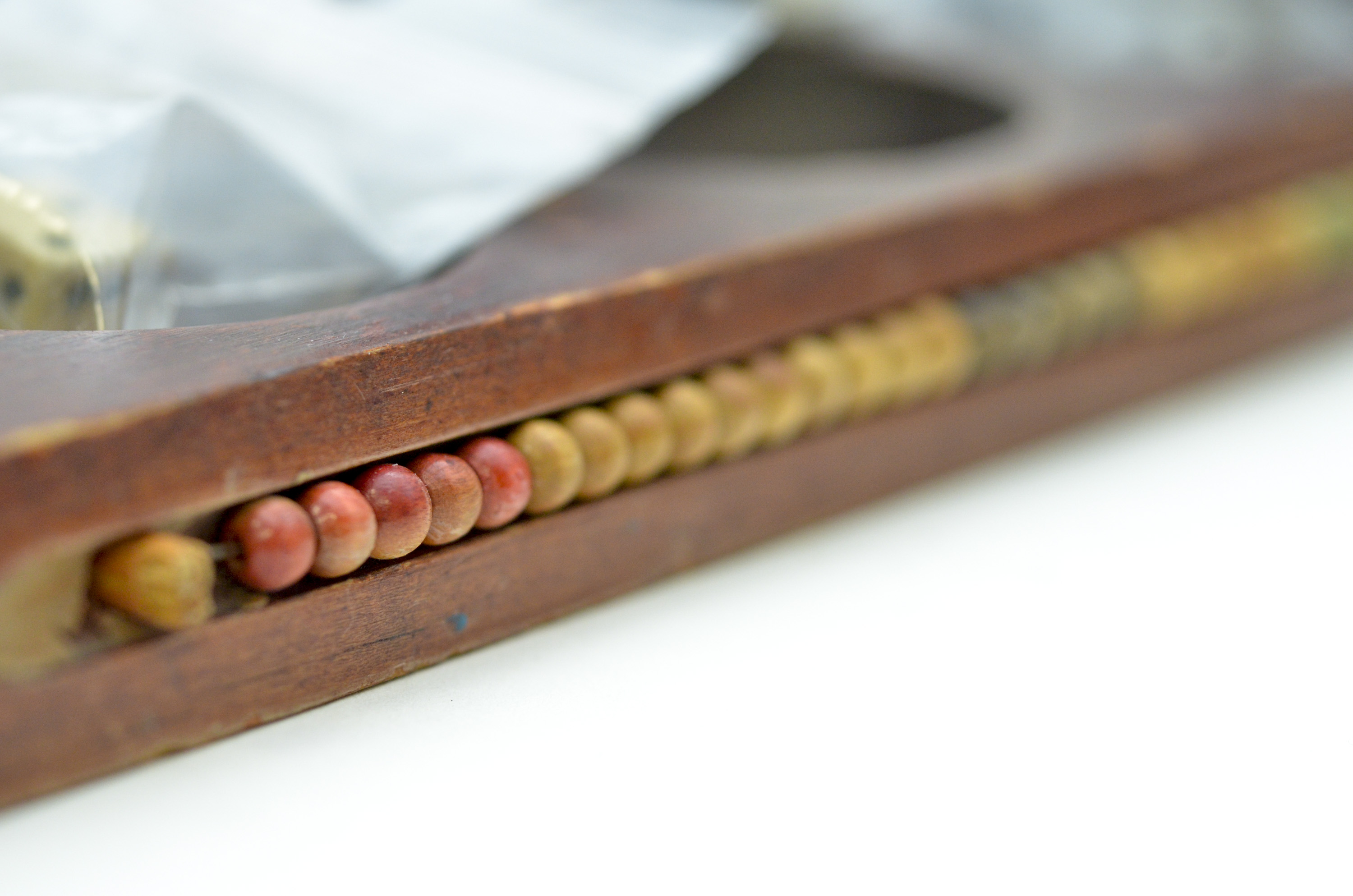 Vintage Mancala Board and Collection of Toys