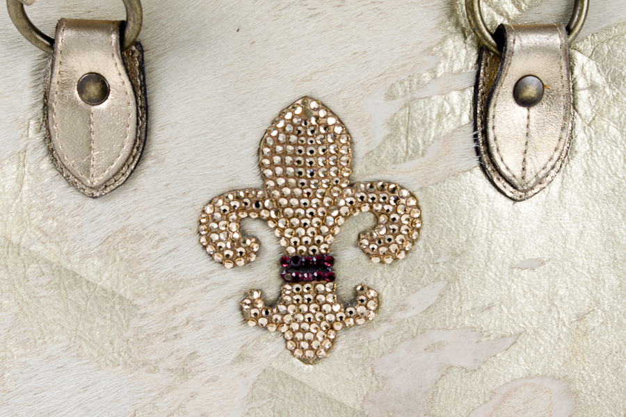 Fur and Leather Handbag