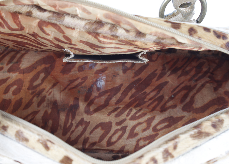 Fur and Leather Handbag