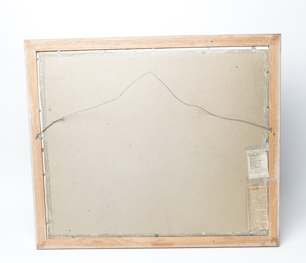 Vintage "Follow Me" Offset Lithograph