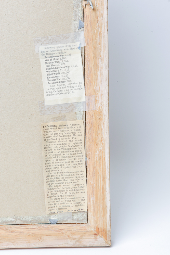 Vintage "Follow Me" Offset Lithograph