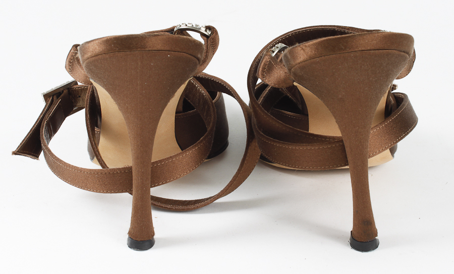 Brown Manolo Blahnik Heels