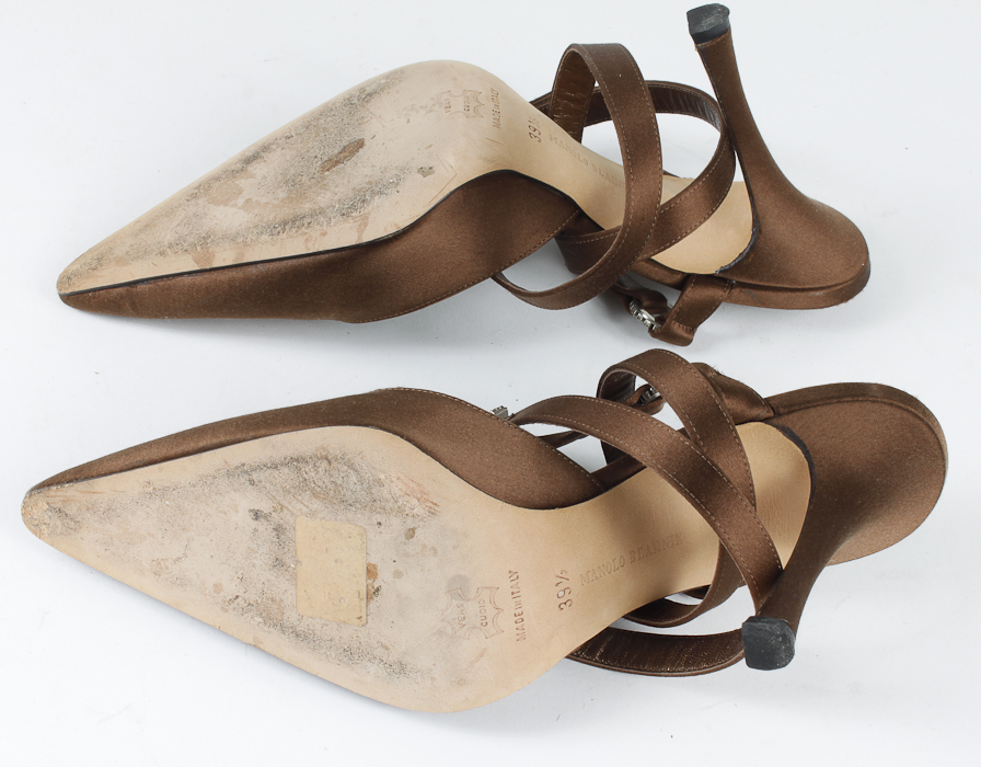 Brown Manolo Blahnik Heels