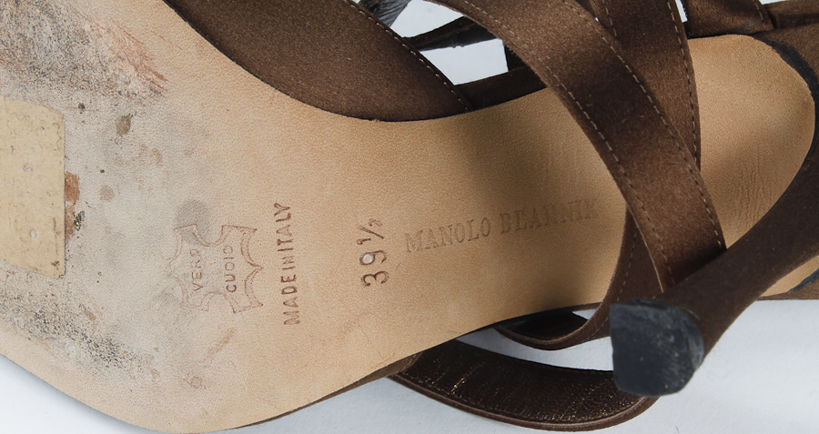 Brown Manolo Blahnik Heels