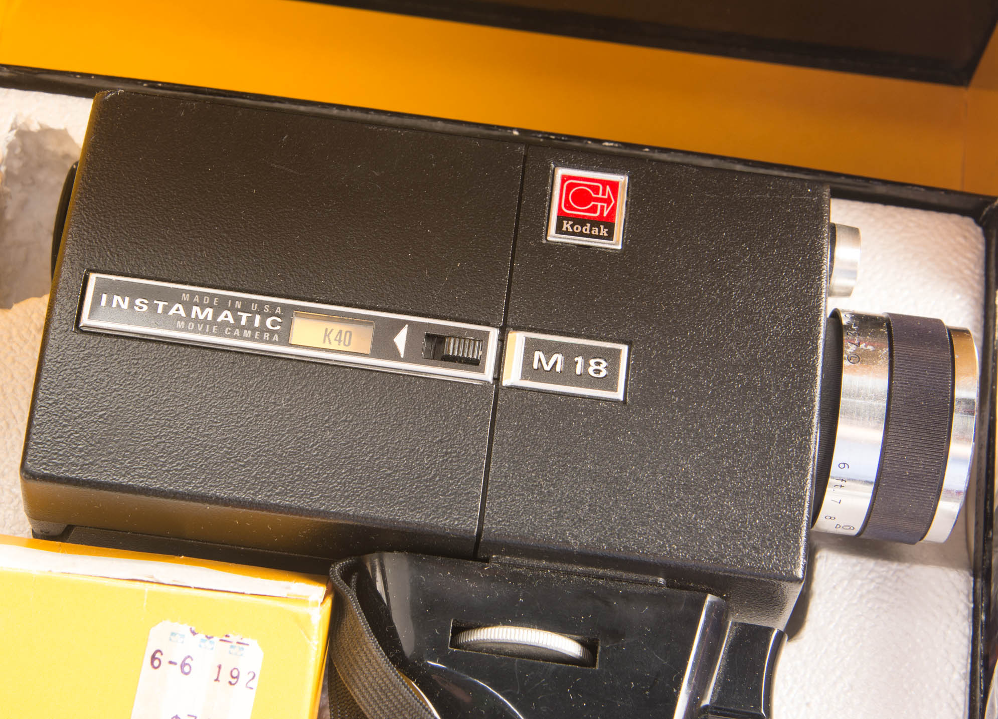 Kodak Instamatic M18 and Projector