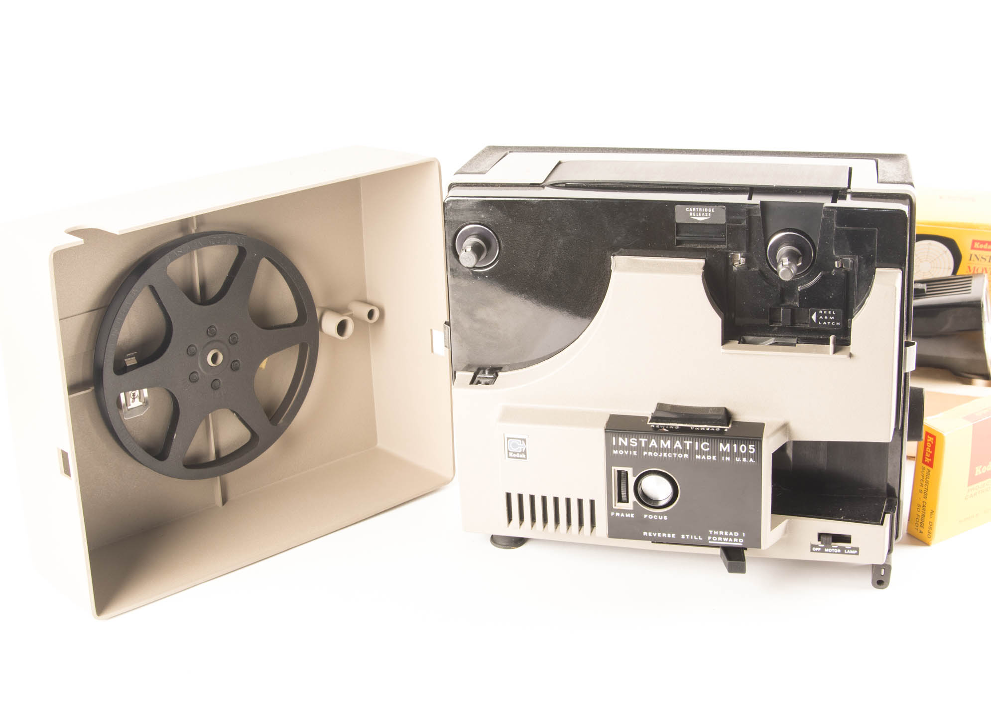Kodak Instamatic M18 and Projector